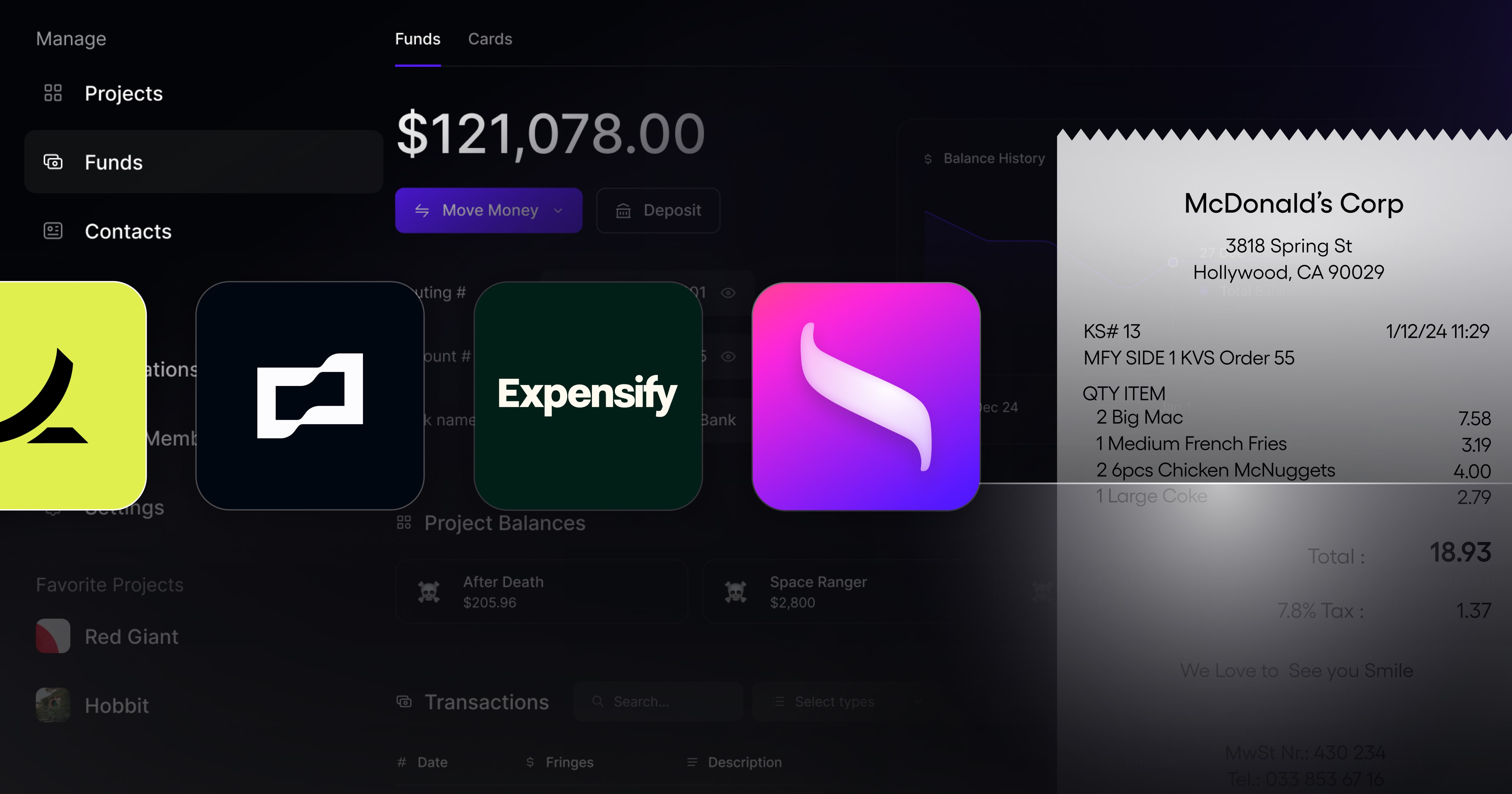 On-Set Receipt Capture & Expense Coding (2026) | Saturation.io