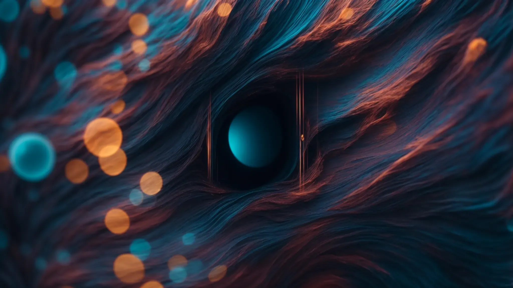 a vast digital display showcasing a mesmerizing, ai-generated fluid animation emphasizing environmental themes.