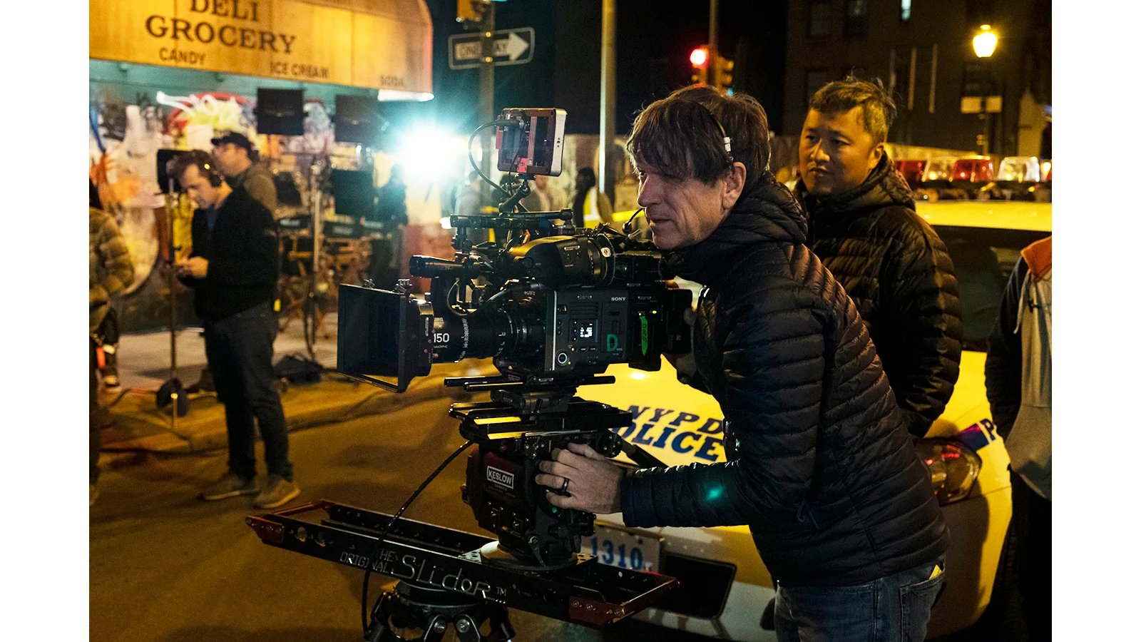 Behind the scenes on 21 Bridges filming in Tennessee