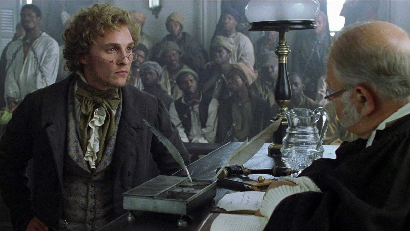 Behind the scenes on Amistad filming in Connecticut