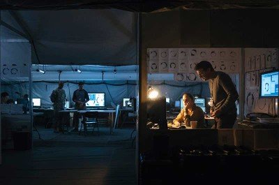 Behind the scenes on Arrival filming in Quebec
