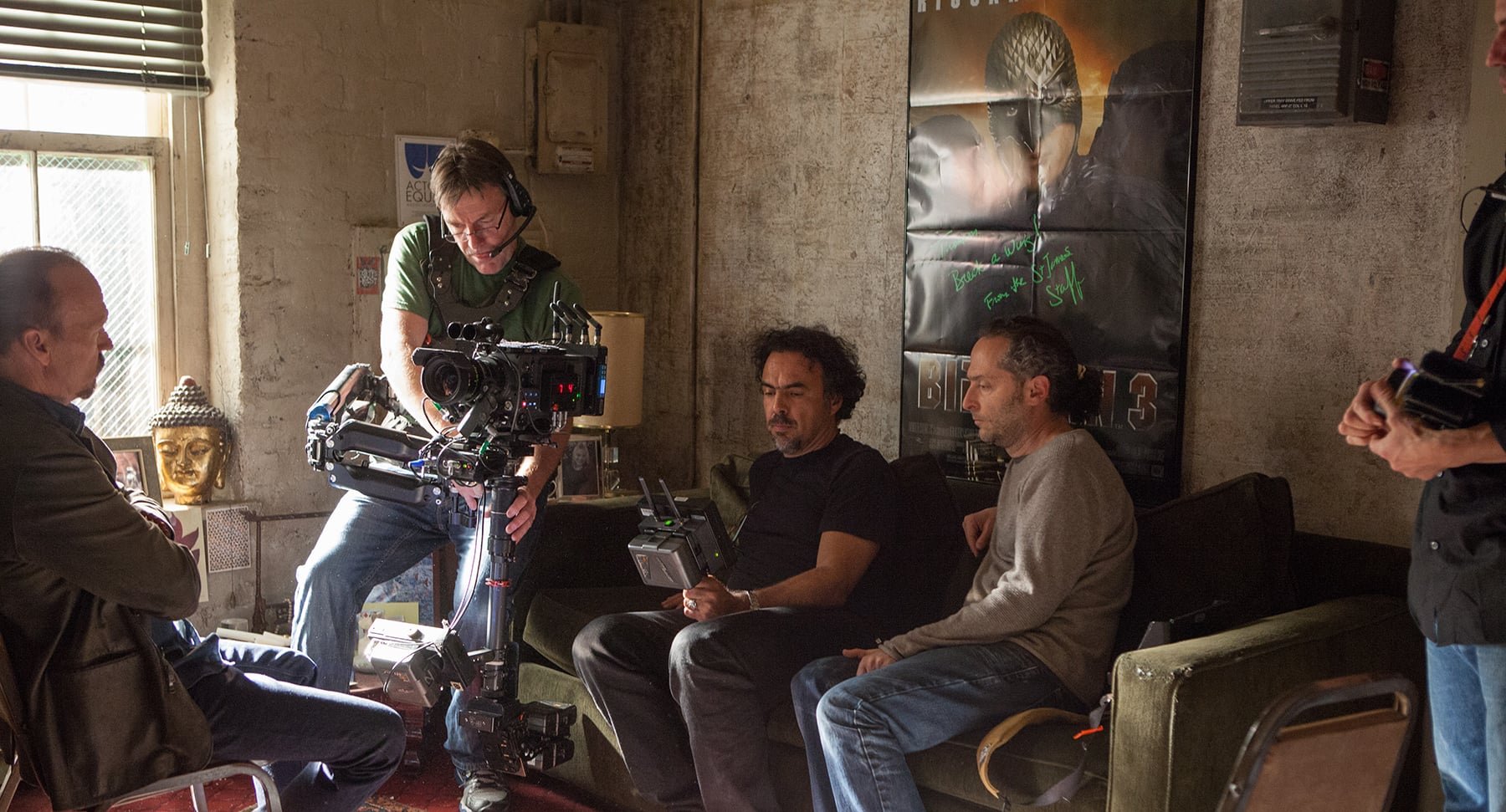 Behind the scenes on Birdman filming in New York