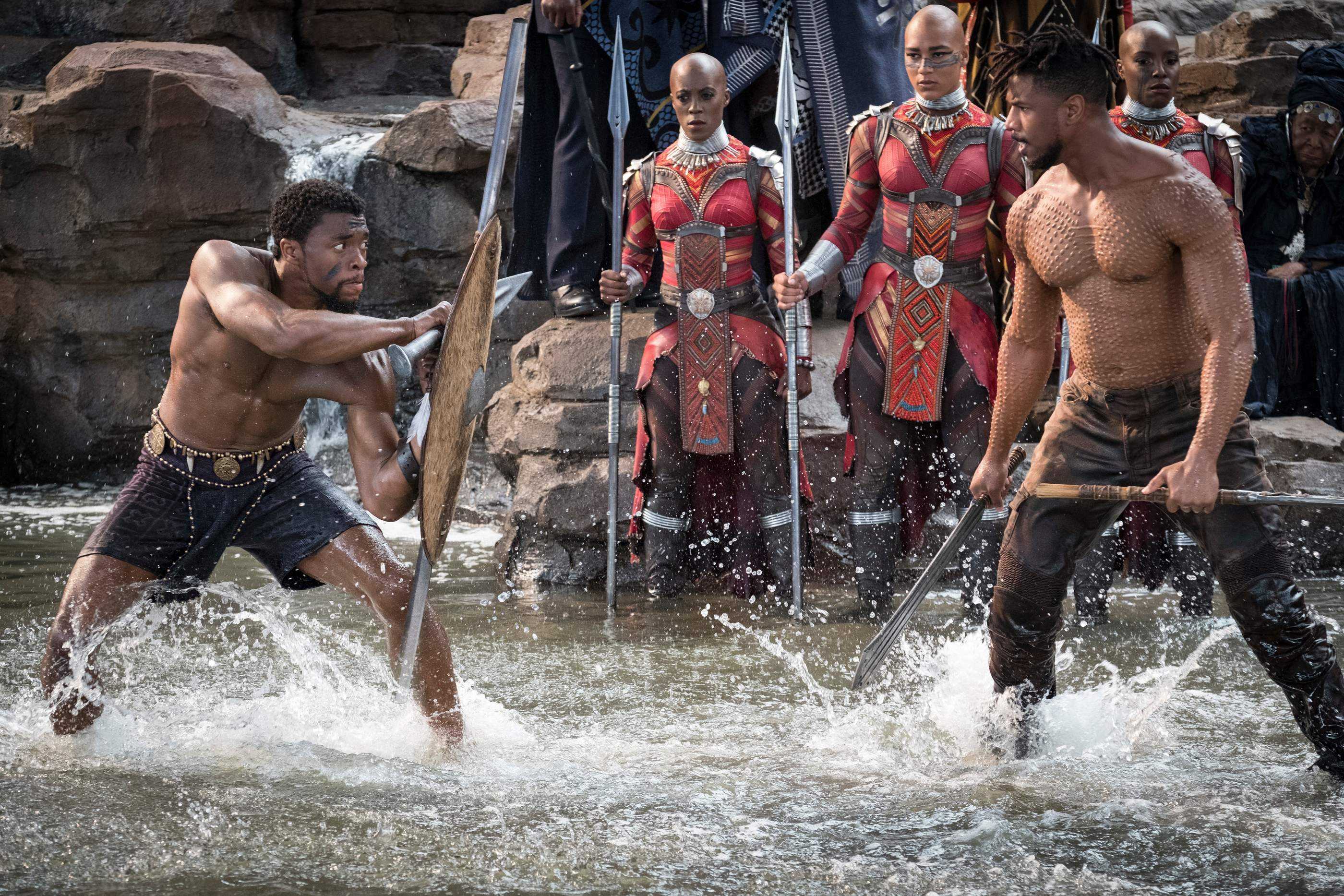 Behind the scenes on Black Panther filming in Georgia