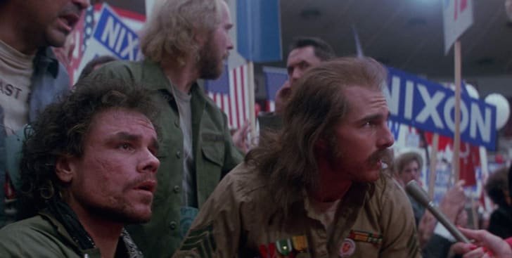 Behind the scenes on Born on the Fourth of July filming in Philippines