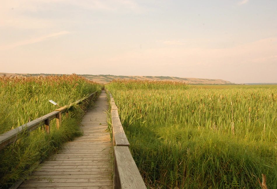 Behind the scenes on Buffalo Pound Sask Parks filming in Saskatchewan