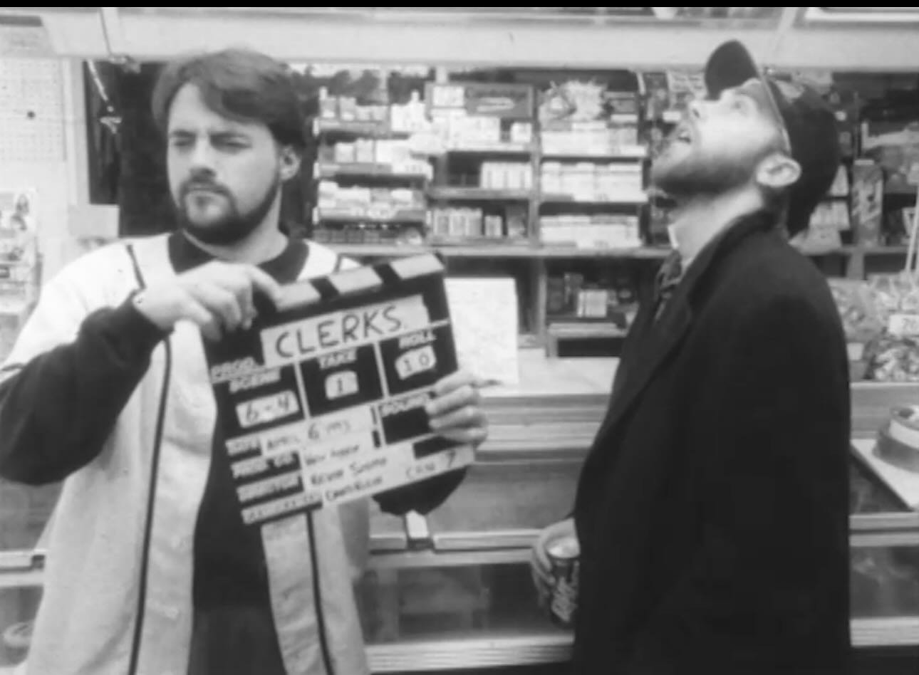 Behind the scenes on Clerks filming in New Jersey