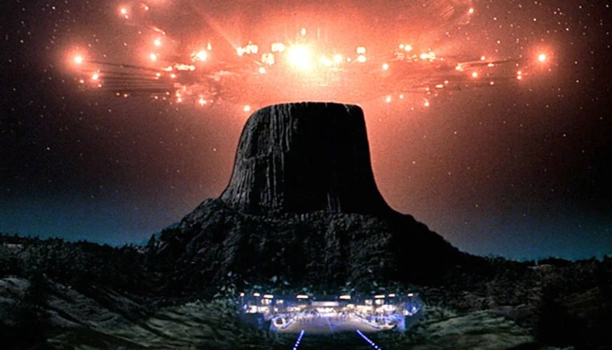 Behind the scenes on Close Encounters of the Third Kind filming in Wyoming