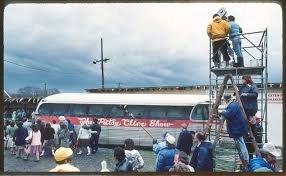 Behind the scenes on Coal Miner Daughter filming in Kentucky