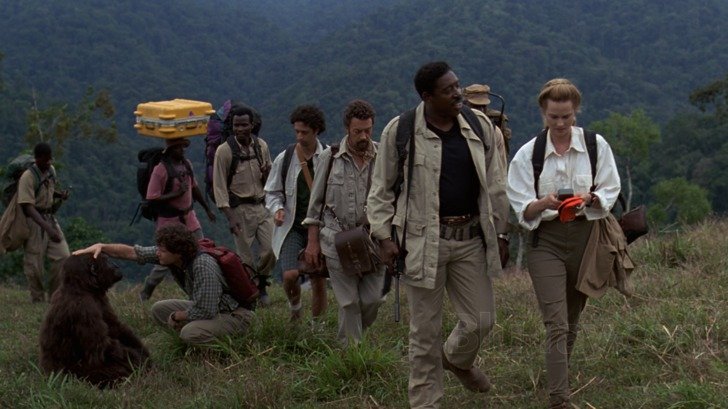 Behind the scenes on Congo filming in Costa Rica