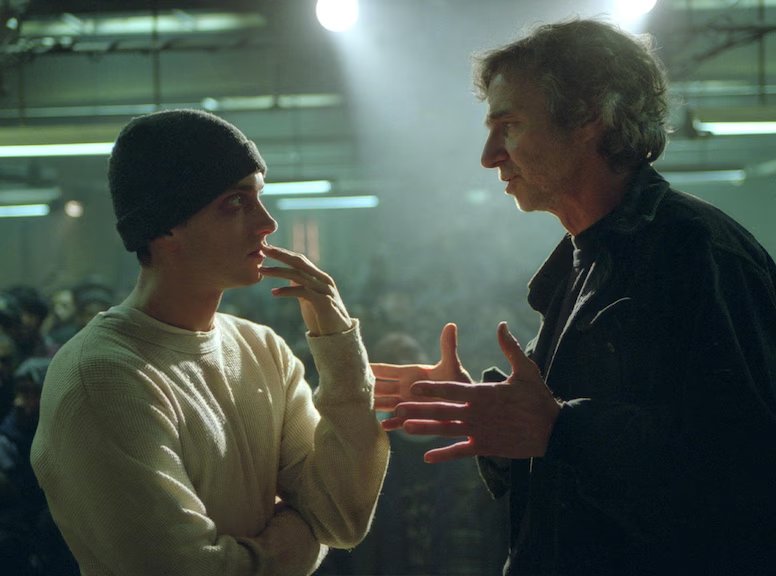 Behind the scenes on 8 Mile filming in Michigan