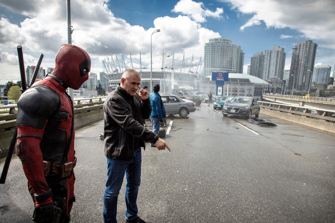 Behind the scenes on Deadpool filming in Canada