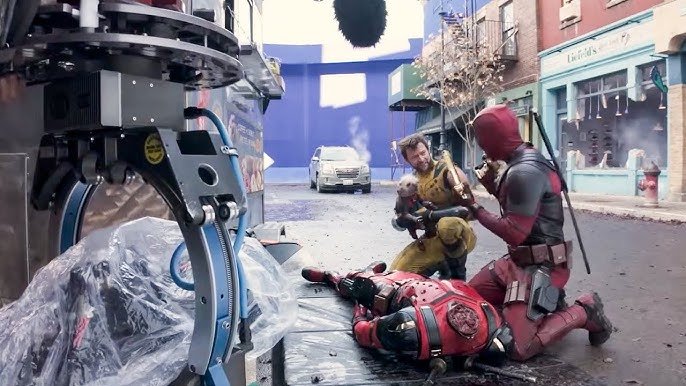Behind the scenes on Deadpool & Wolverine filming in Canada