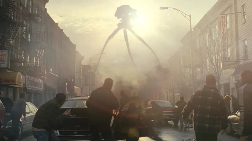 Behind the scenes on War of the Worlds filming in New Jersey