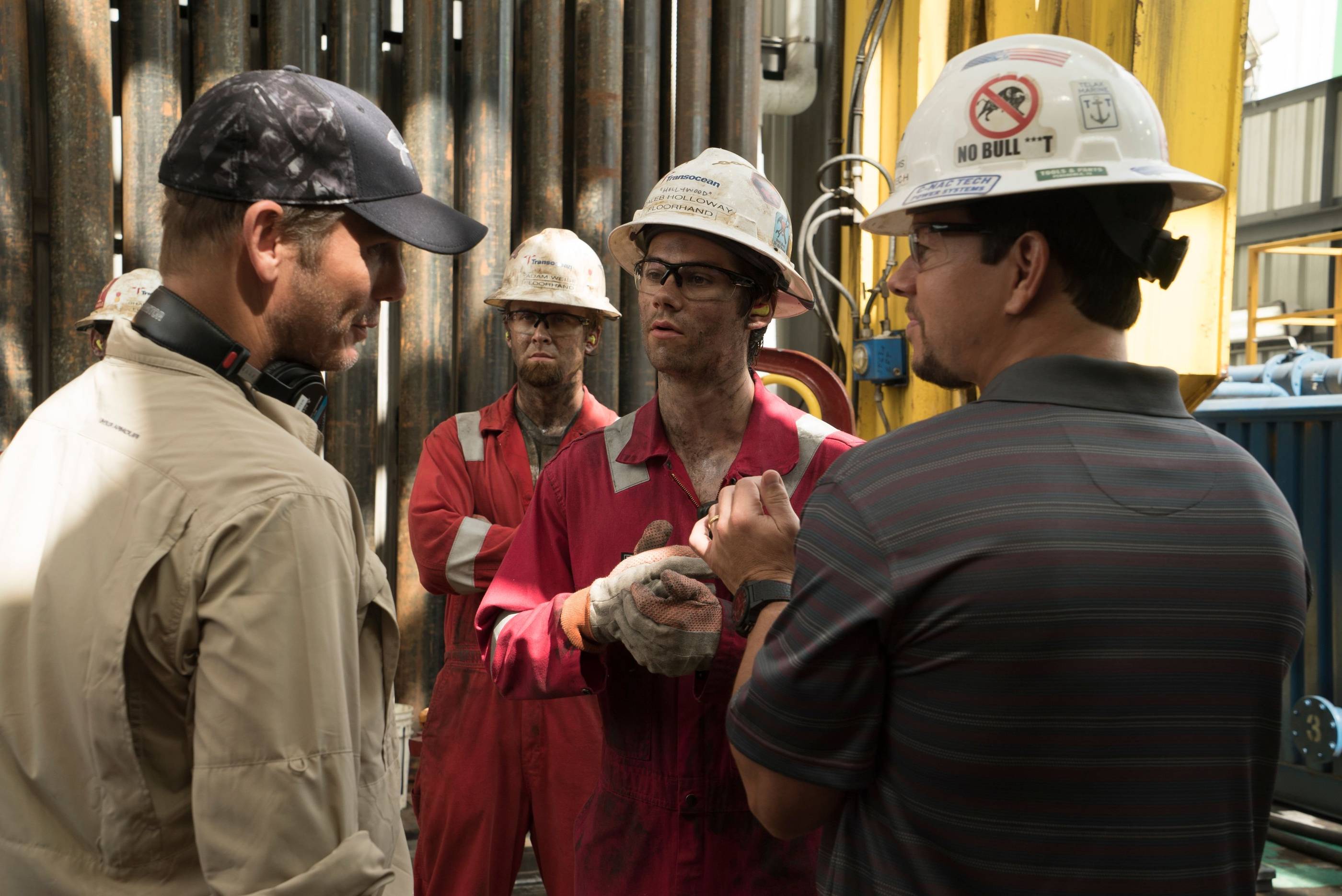 Behind the scenes on Deepwater Horizon Berg Louisiana Directing filming in Louisiana
