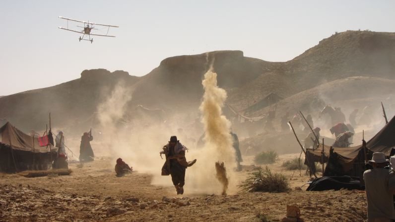 Behind the scenes on Black Gold filming in Tunisia