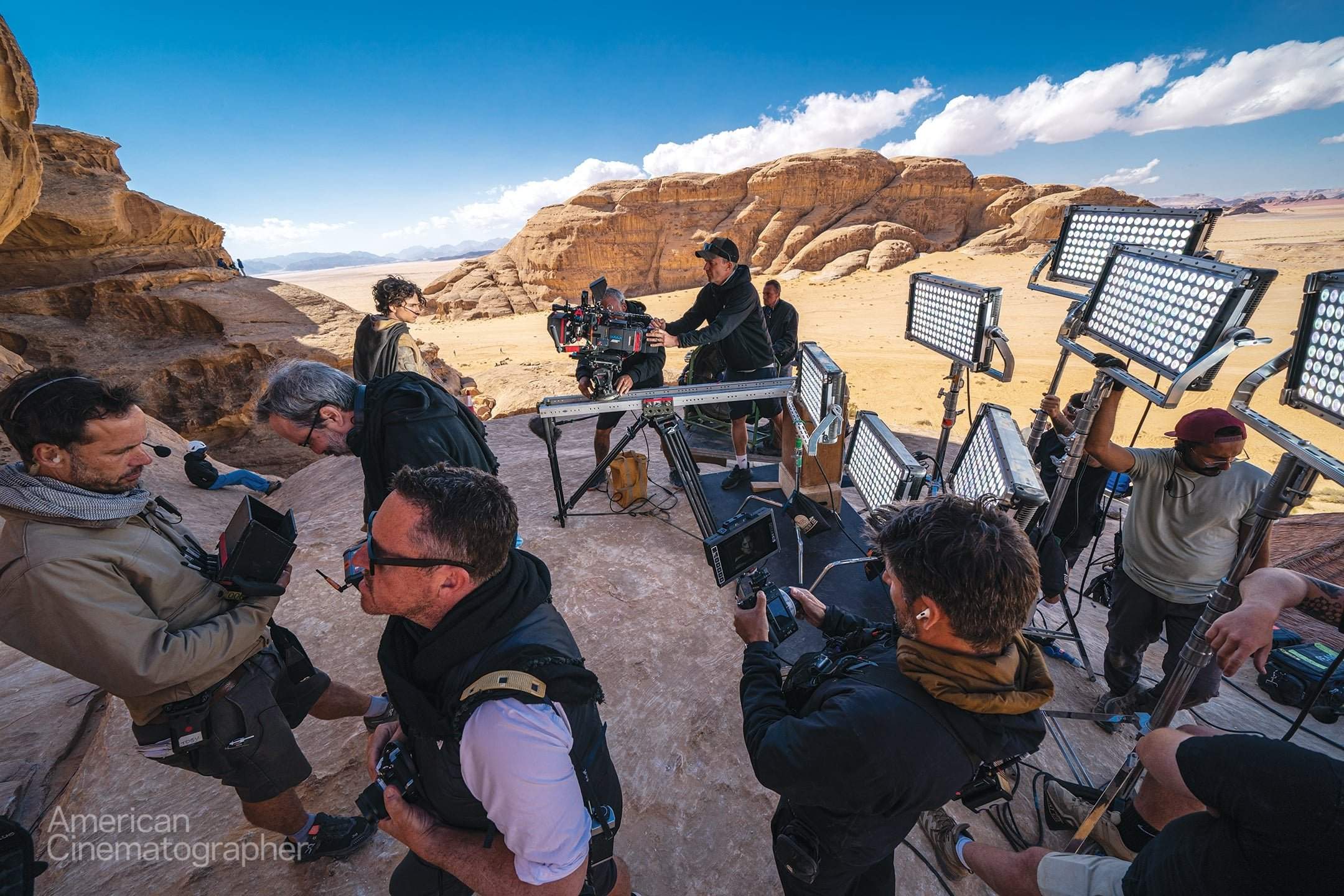 Behind the scenes on Dune: Part Two filming in Hungary