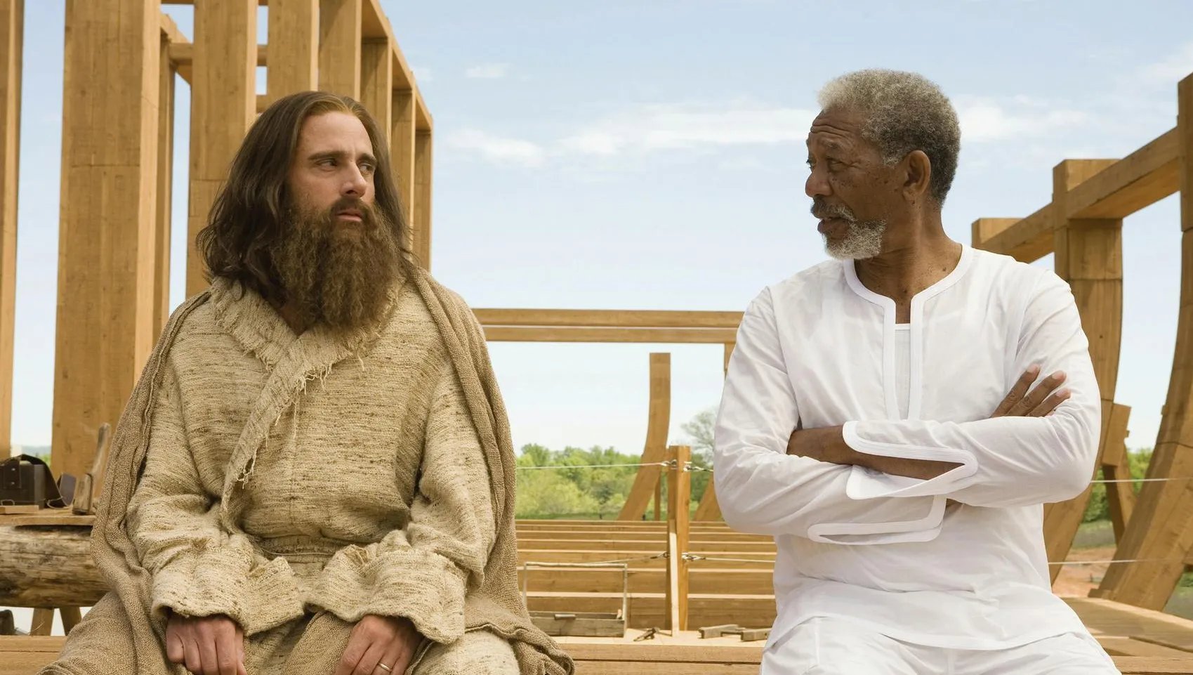 Behind the scenes on Evan Almighty filming in Vermont