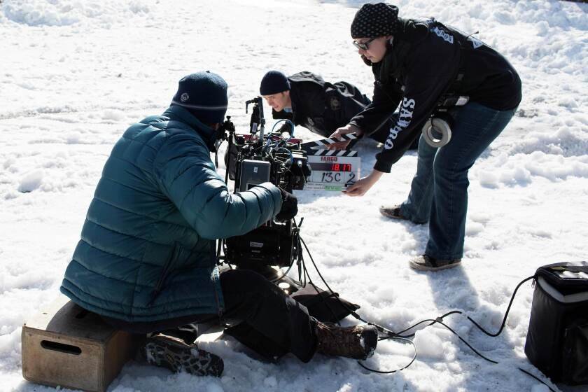 Behind the scenes on Fargo (TV Series) filming in Minnesota