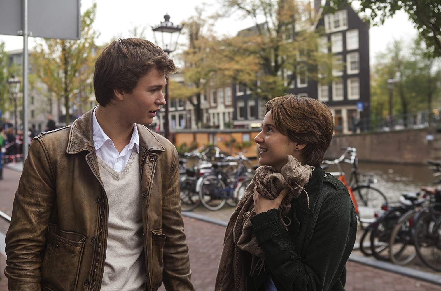 Behind the scenes on Fault Our Stars filming in Netherlands