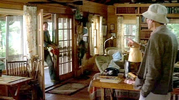 Behind the scenes on Golden Pond Cabin Photos filming in New Hampshire