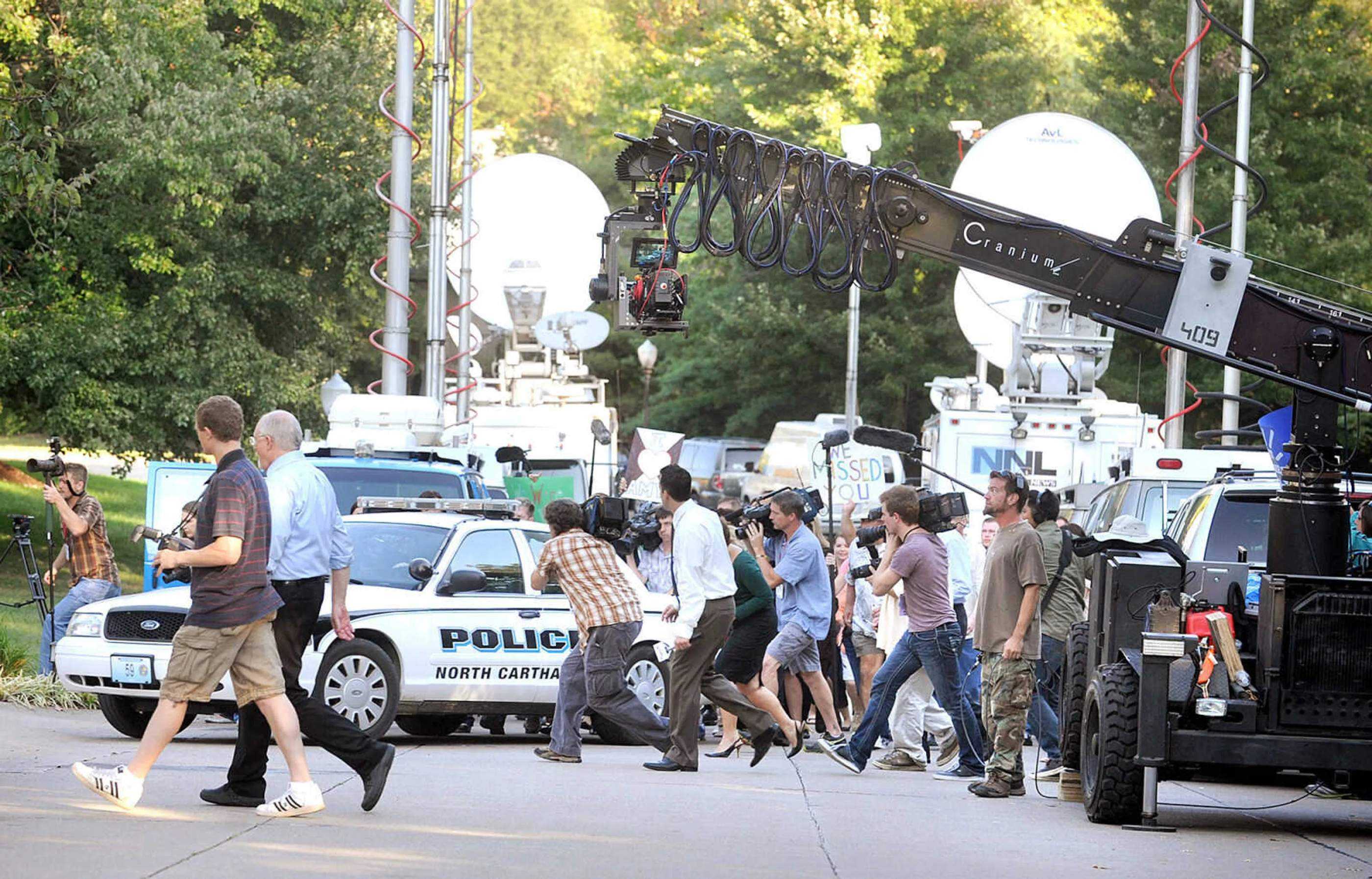 Behind the scenes on Gone Girl filming in Missouri