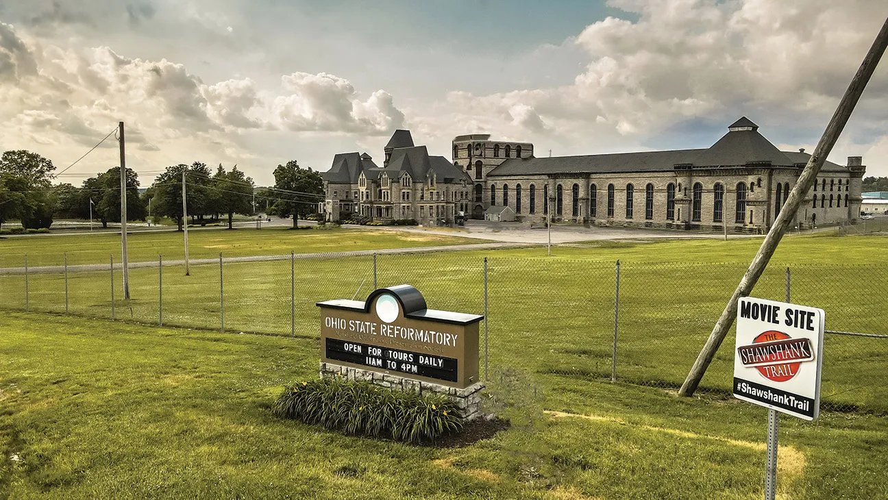 Behind the scenes on Historic Ohio State Reformatory Site Shawshank filming in Ohio