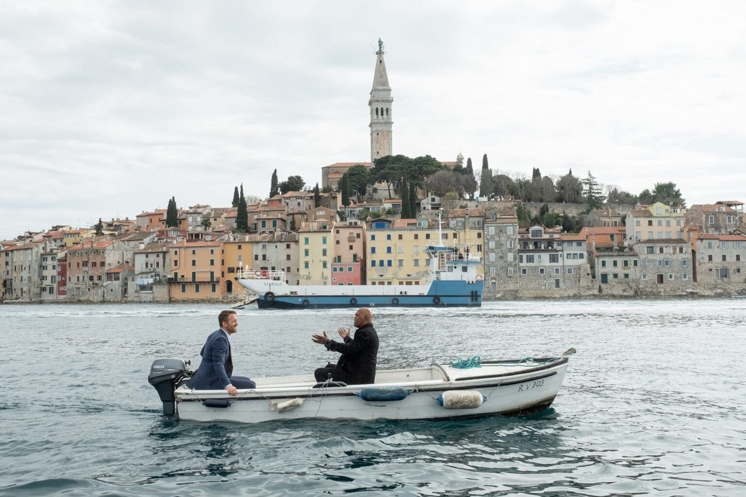 Behind the scenes on The Hitman's Wife's Bodyguard filming in Croatia