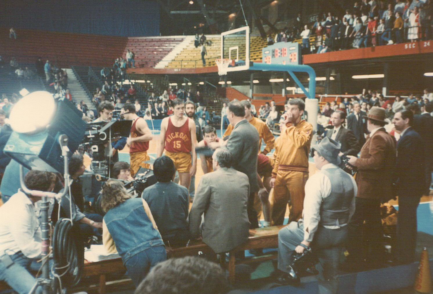 Behind the scenes on Hoosiers filming in Indiana