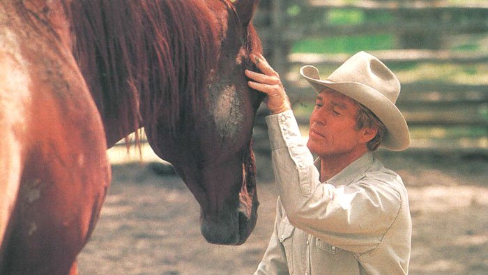 Behind the scenes on Horse Whisperer Redford Pilgrim filming in Montana