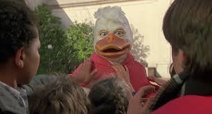 Behind the scenes on Howard the Duck filming in Ohio