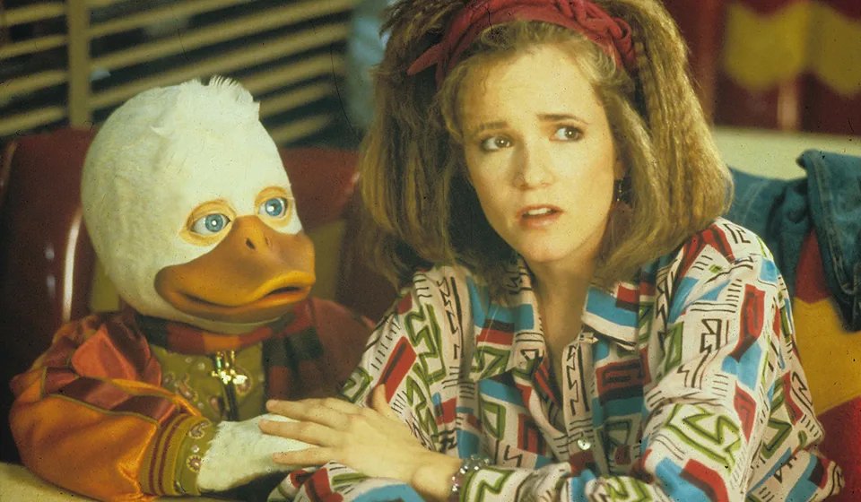 Behind the scenes on Howard the Duck filming in Ohio