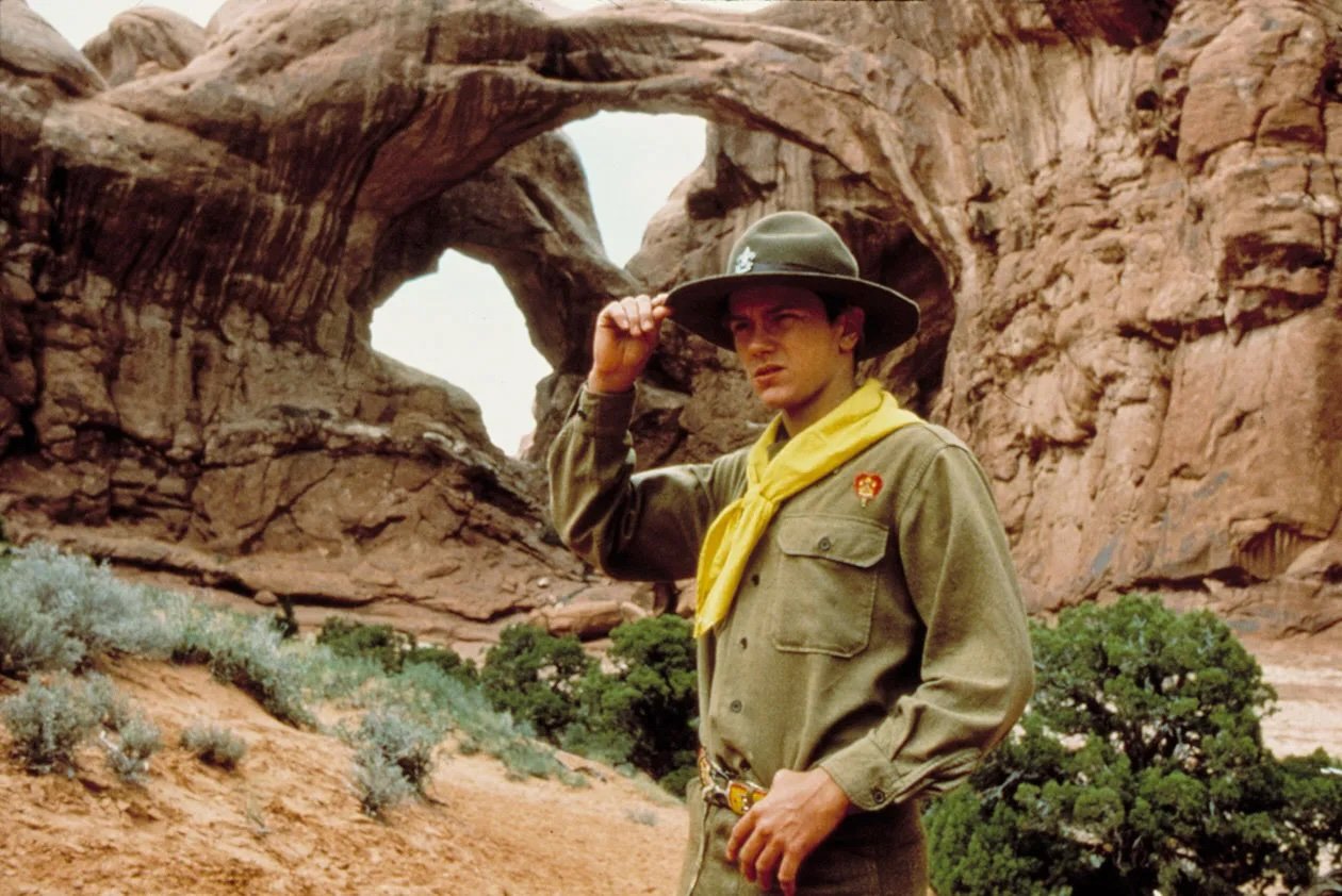 Behind the scenes on Indiana Jones and the Last Crusade filming in Utah