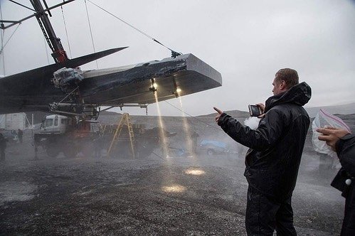 Behind the scenes on Interstellar filming in Iceland