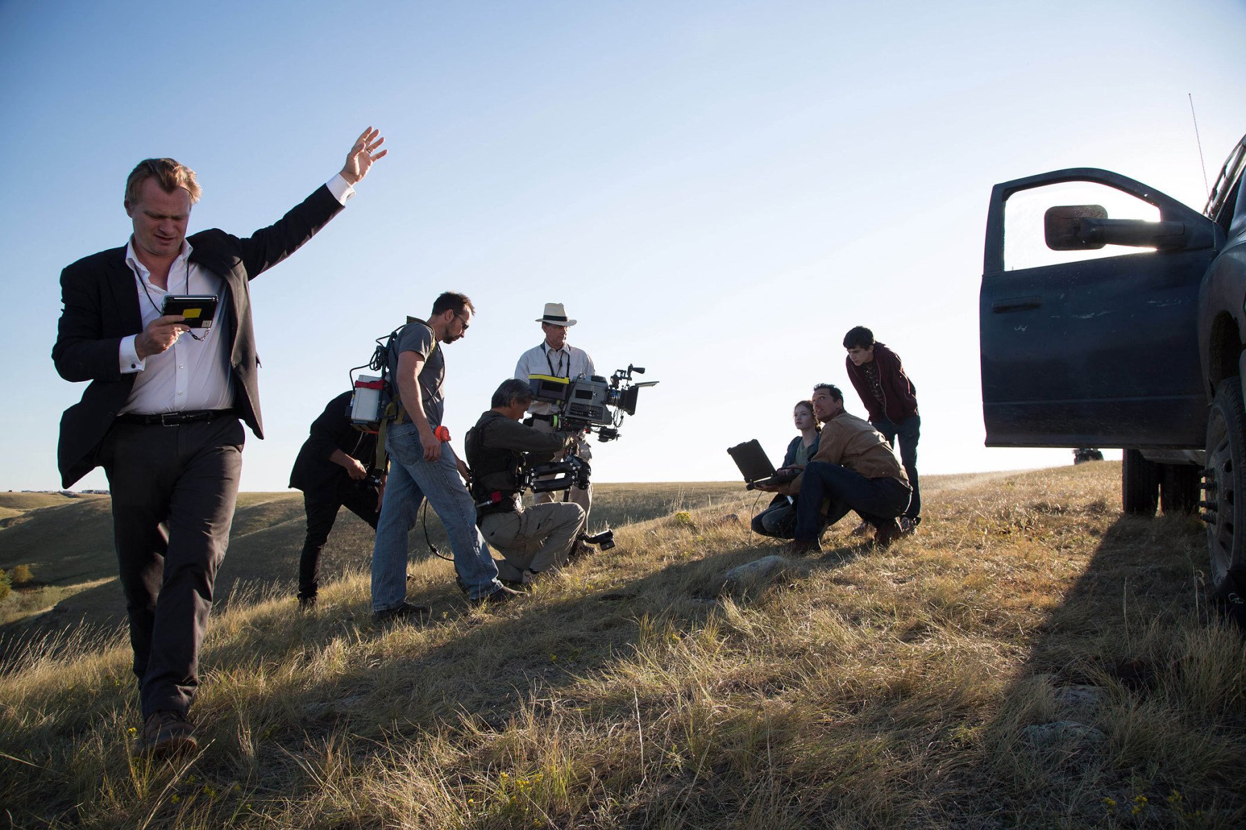 Behind the scenes on Interstellar filming in Alberta