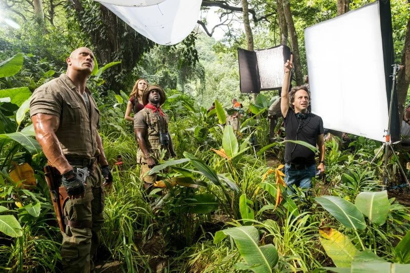 Behind the scenes on Jumanji: Welcome to the Jungle filming in Hawaii