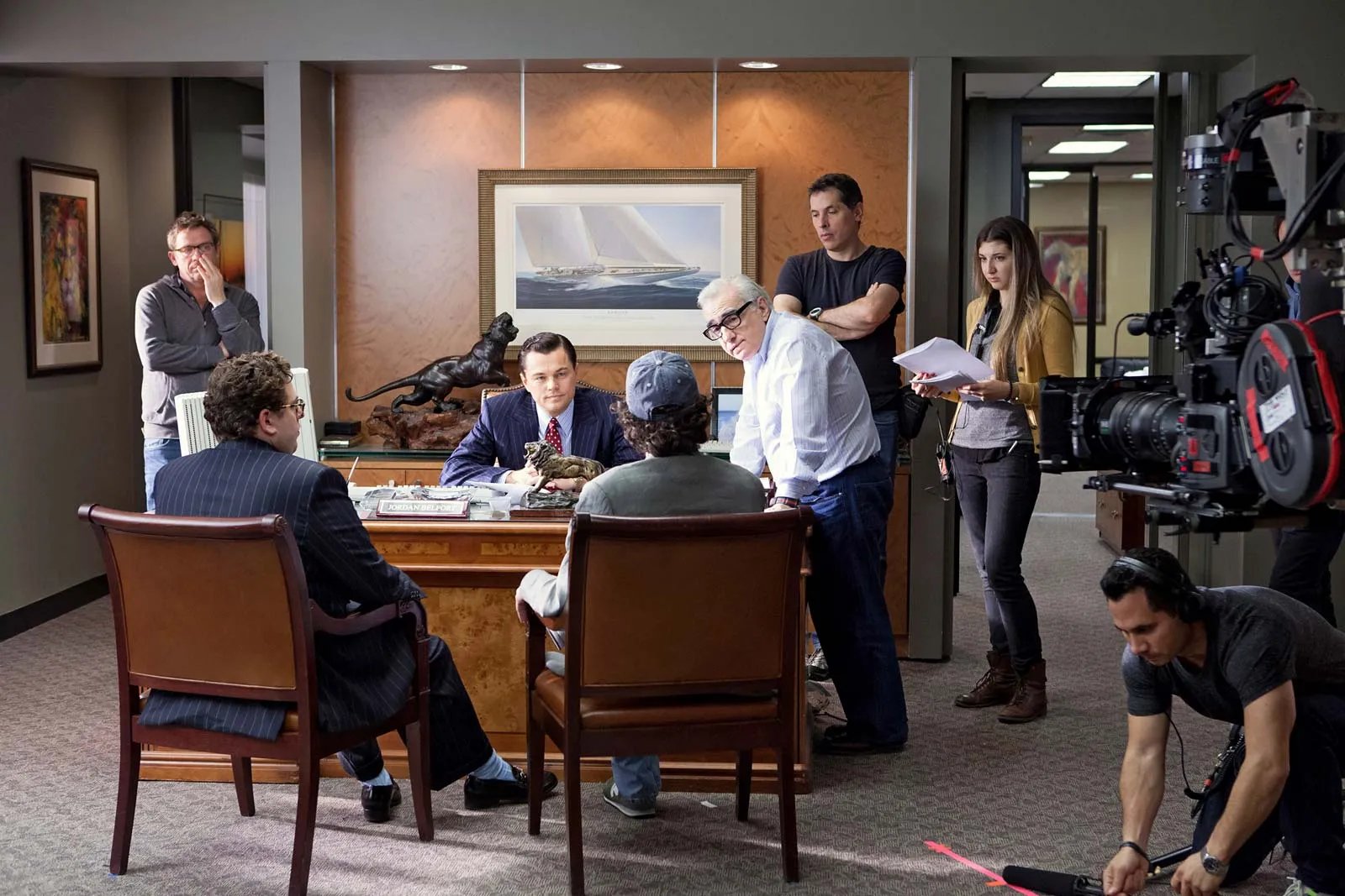 Behind the scenes on The Wolf of Wall Street filming in New York