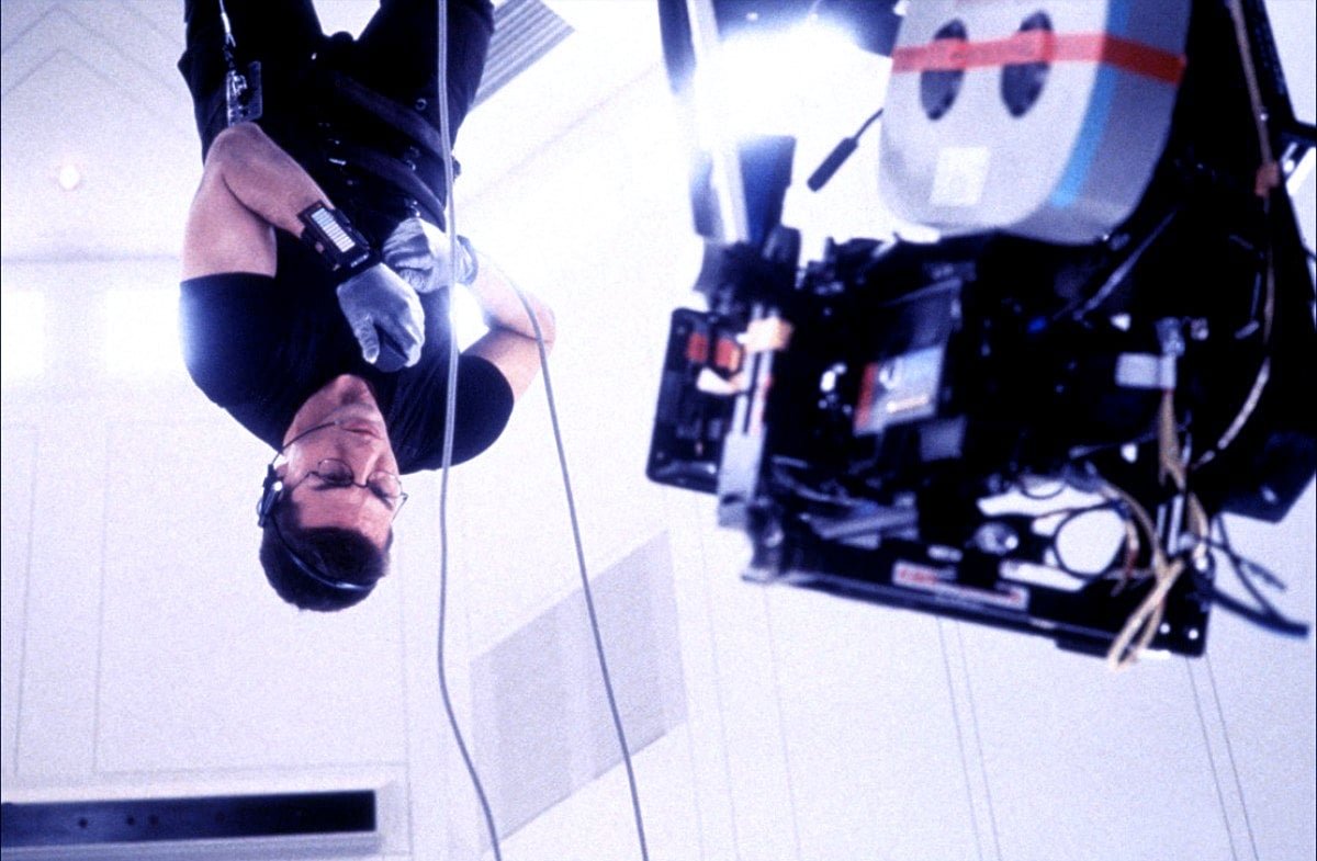 Behind the scenes on Mission Impossible Cia Vault Czech Republic filming in Czech Republic