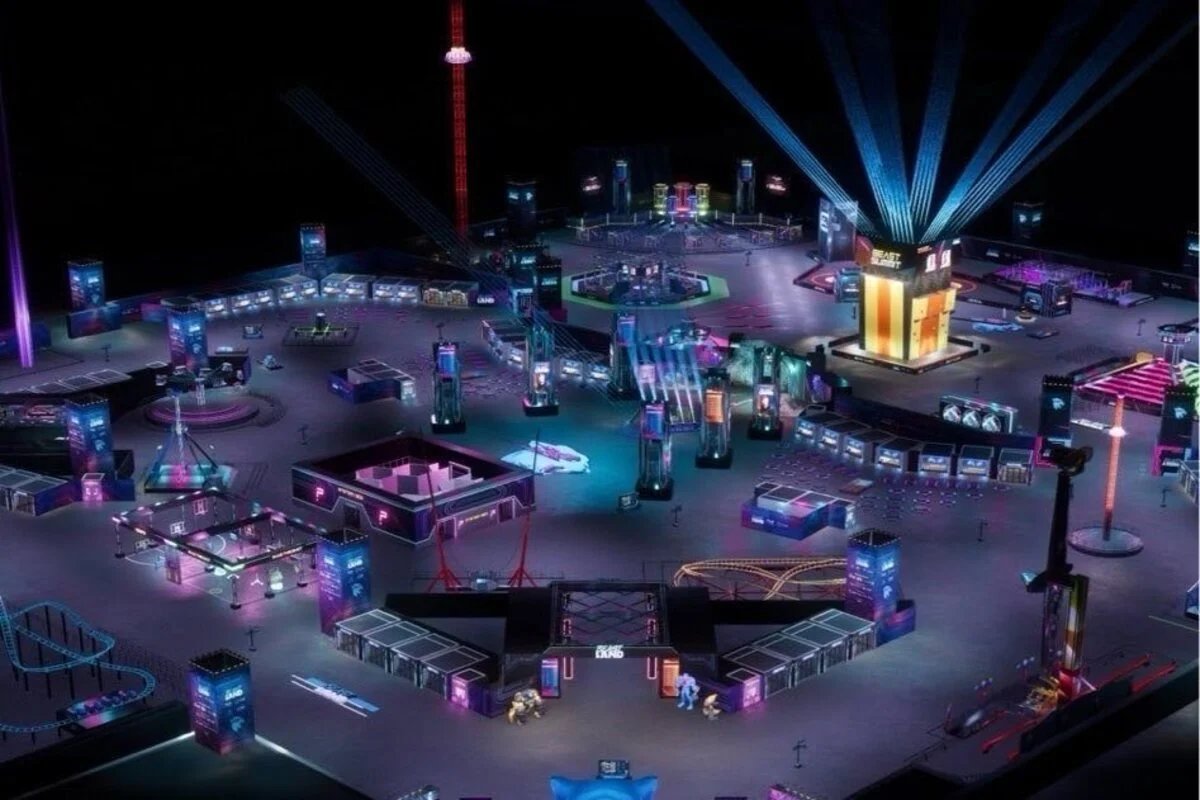 Behind the scenes on Mr Beast Launches Beast Land Riyadh filming in Saudi Arabia