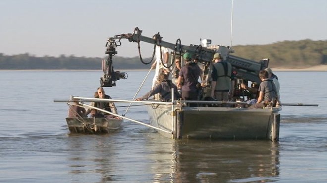 Behind the scenes on Mud filming in Mississippi