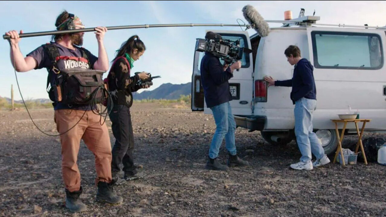 Behind the scenes on Nebraska filming in Nebraska