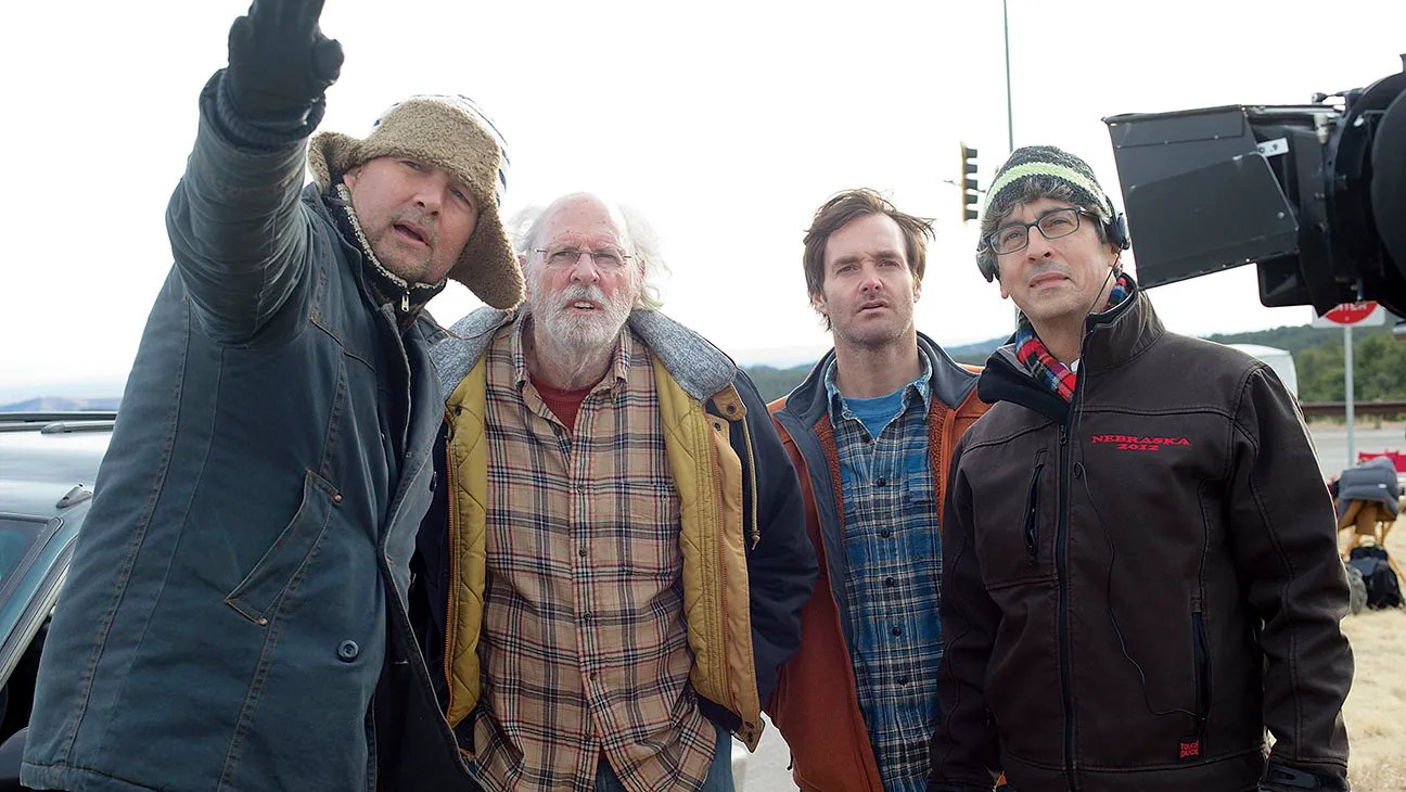 Behind the scenes on Nebraska filming in Nebraska