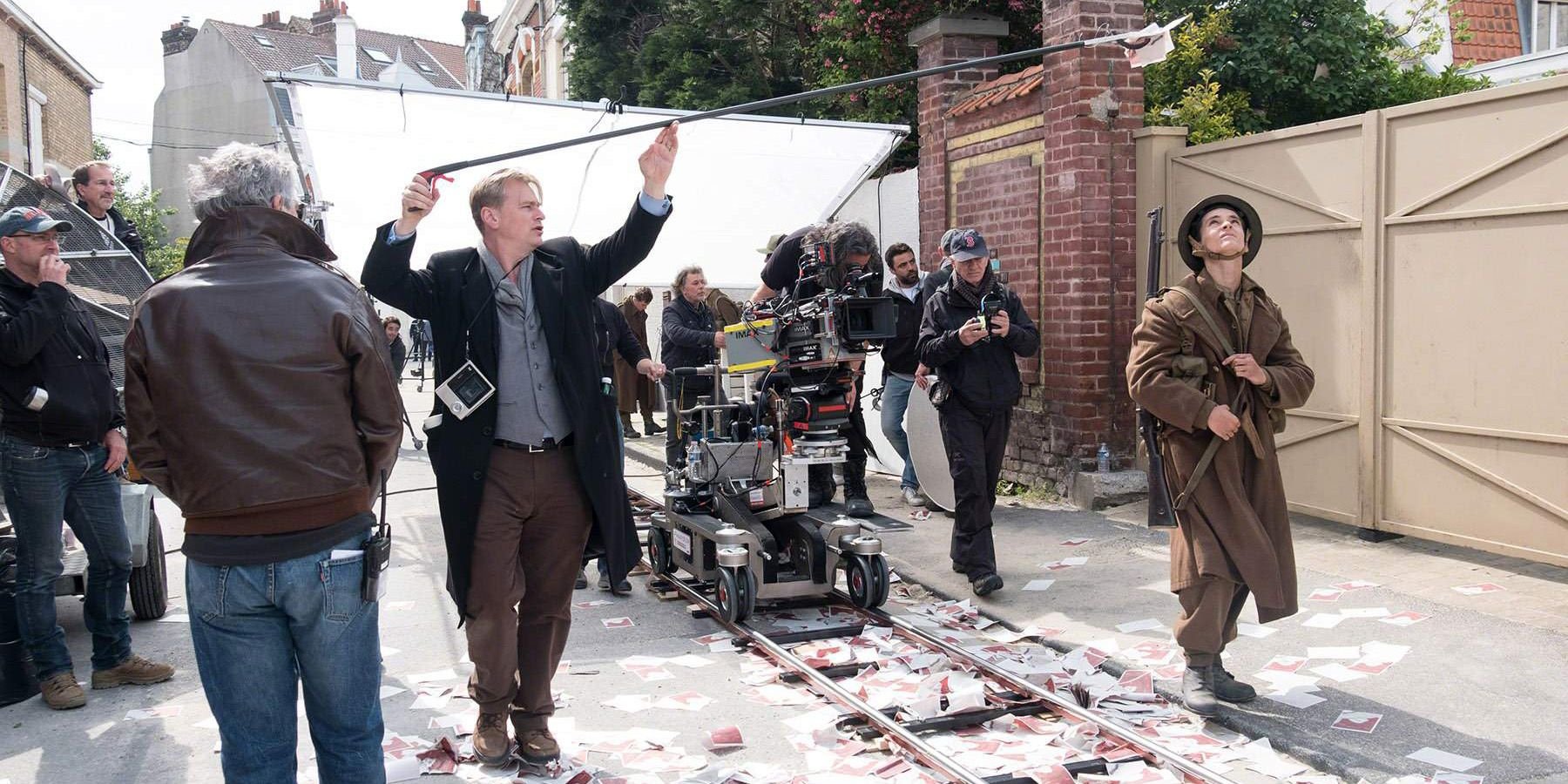 Behind the scenes on Nolan France Directing Dunkirk filming in France