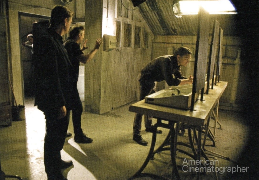 Behind the scenes on Inception filming in France