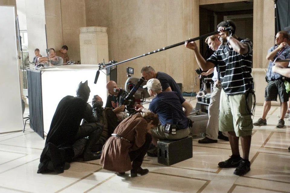 Behind the scenes on One My Favorite Photos Dark Un filming in Michigan