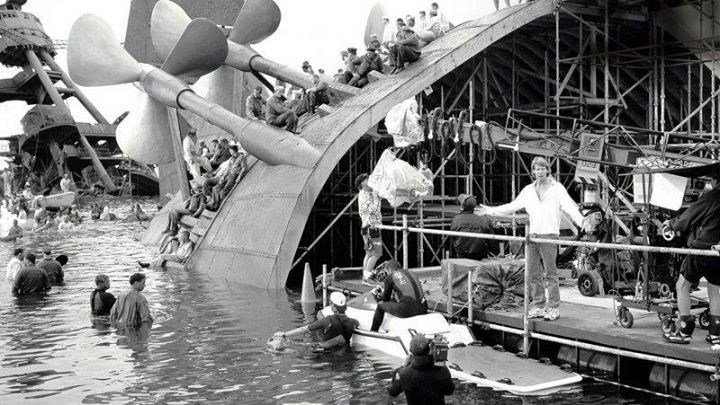 Behind the scenes on Pearl Harbor filming in Hawaii