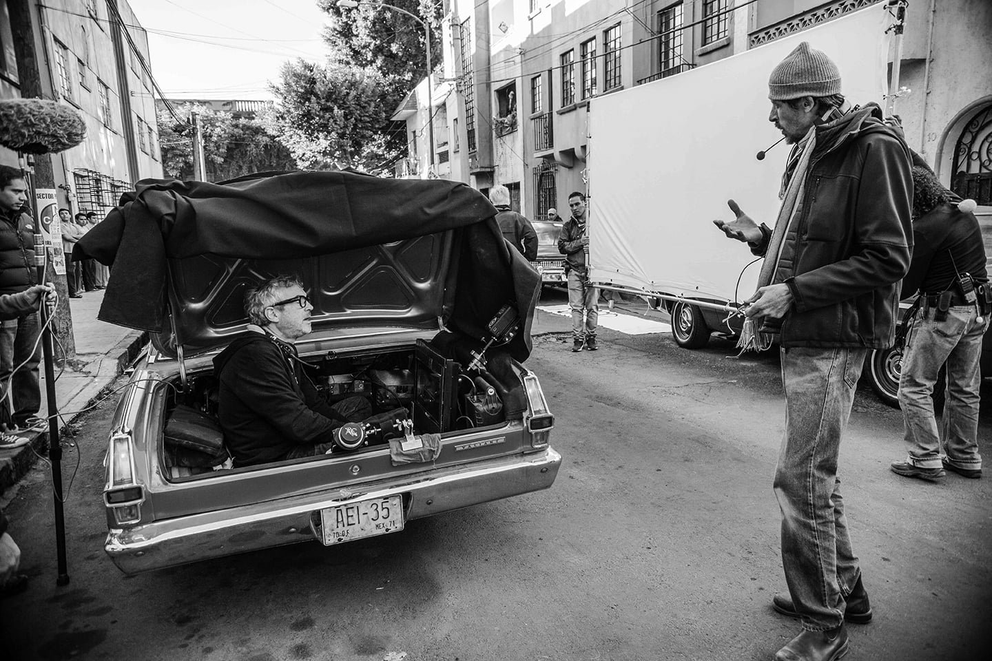 Behind the scenes on Roma filming in Mexico