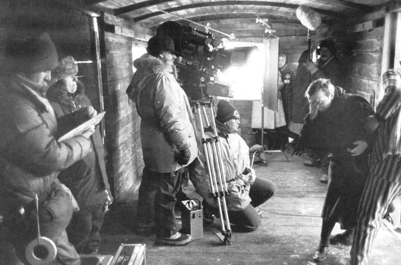 Behind the scenes on Schindlers List Poland Spielberg Kaminski filming in Poland