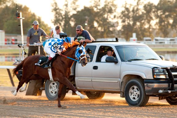 Behind the scenes on Secretariat filming in Kentucky