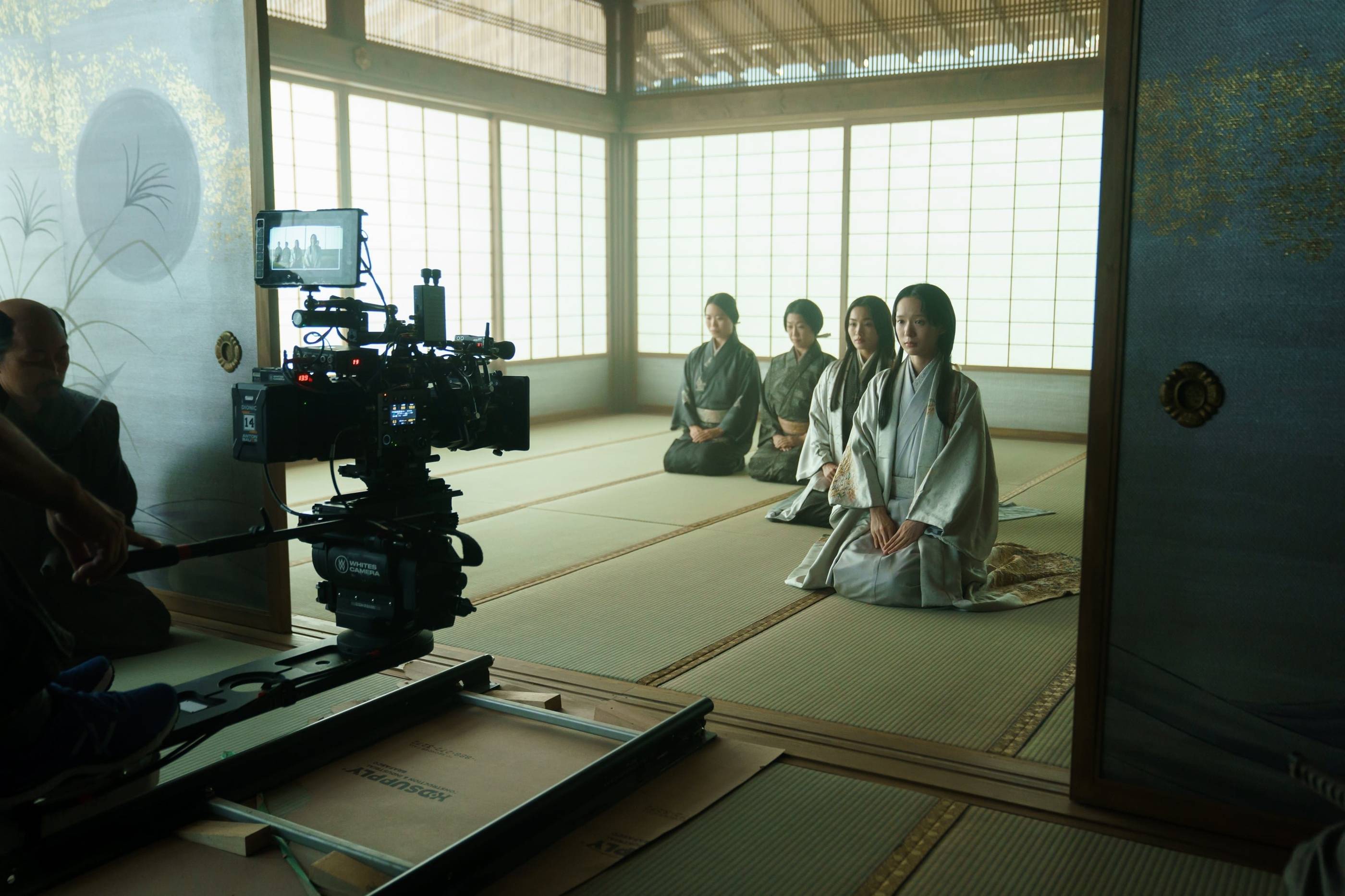 Behind the scenes on Shogun Lady Mariko Mammoth British Columbia filming in British Columbia