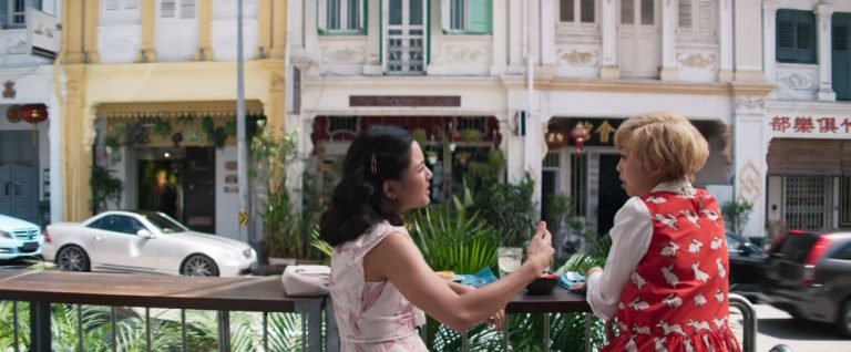 Behind the scenes on Singapore Crazy Rich Asians Trailer Bukit filming in Singapore